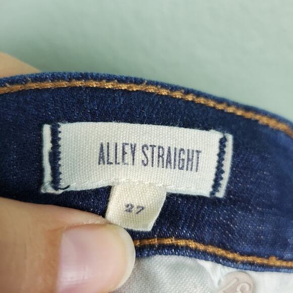 Madewell Alley Straight Jeans Size 27 - Picture 4 of 9